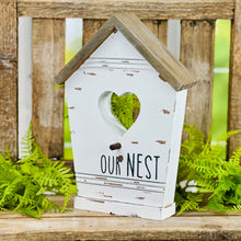 Load image into Gallery viewer, Our Nest Birdhouse Cutout
