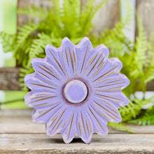 Load image into Gallery viewer, Purple Washed Daisy Block