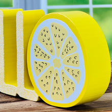 Load image into Gallery viewer, Hello Lemon Wood Cutout