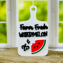 Load image into Gallery viewer, Farm Fresh Watermelon Cutting Board