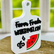 Load image into Gallery viewer, Farm Fresh Watermelon Cutting Board