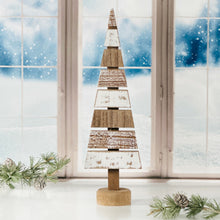 Load image into Gallery viewer, Natural Slat Wood Tree
