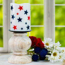 Load image into Gallery viewer, Star Timer Pillar Candles