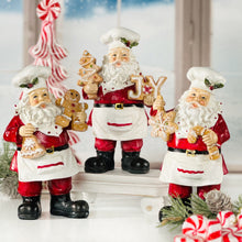 Load image into Gallery viewer, Gingerbread Chef Santa