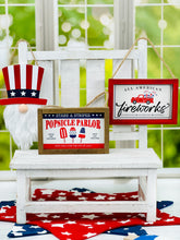 Load image into Gallery viewer, Popsicle Parlor Hanging Sign