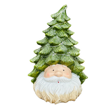 Load image into Gallery viewer, Snowy Tree Hat LED Santa