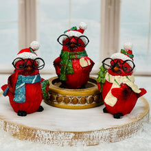 Load image into Gallery viewer, Christmas Cardinal With Glasses