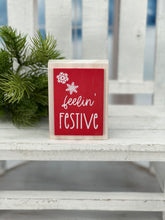 Load image into Gallery viewer, Christmas & Winter Reversible Sign