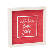 Load image into Gallery viewer, Reversible St Patricks & Valentines Sign