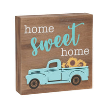 Load image into Gallery viewer, Home Sweet Home Block Sign