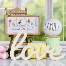 Load image into Gallery viewer, Script Love Sign