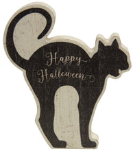 Load image into Gallery viewer, Black Cat Shelf Sitter