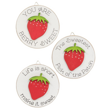 Load image into Gallery viewer, Strawberry Easel Signs