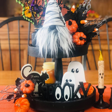 Load image into Gallery viewer, Black Cat Shelf Sitter