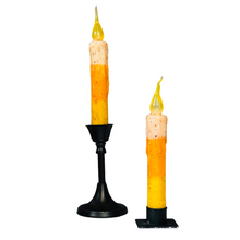 Load image into Gallery viewer, Candy Corn Timer Taper
