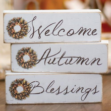 Load image into Gallery viewer, Autumn Blessings Mini Sticks / Set of 3