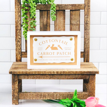 Load image into Gallery viewer, Cottontail Carrot Patch Sign