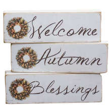 Load image into Gallery viewer, Autumn Blessings Mini Sticks / Set of 3