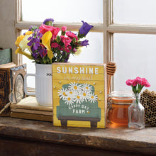 Load image into Gallery viewer, Sunshine In My Soul Block Sign
