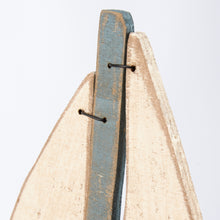 Load image into Gallery viewer, Standup Wood Sailboat
