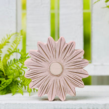 Load image into Gallery viewer, Pink Washed Daisy Block
