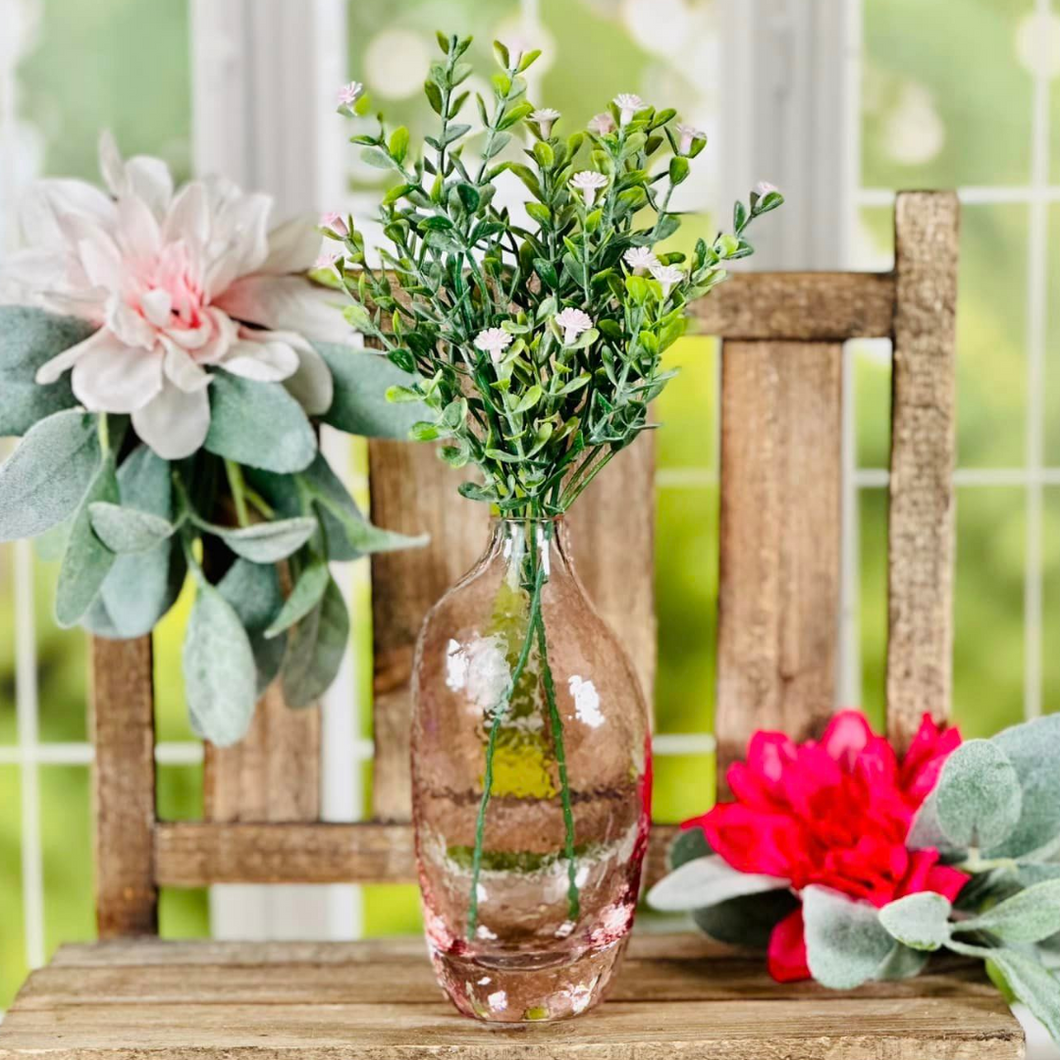 Vintage Pink Bud Vase