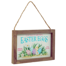 Load image into Gallery viewer, Easter Eggs Hanging Sign
