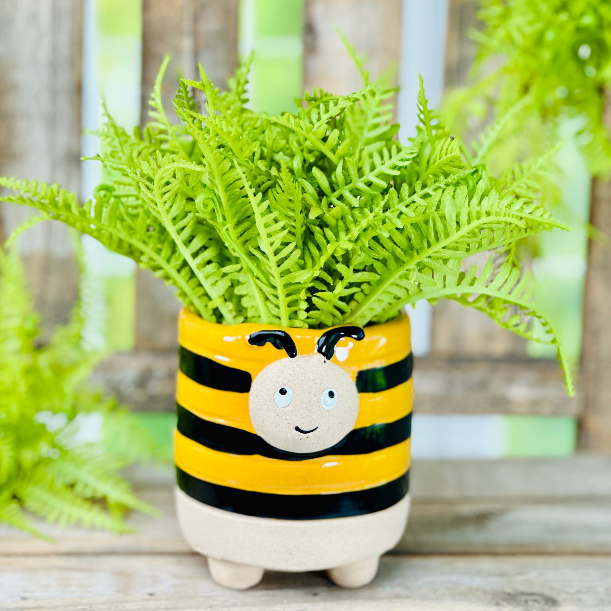 bumble bee plant pot Bumble Bee Flower Pot – Bobbi's Lane