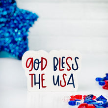 Load image into Gallery viewer, God Bless the USA Block
