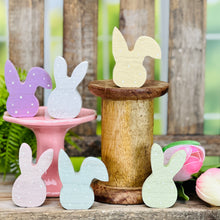 Load image into Gallery viewer, Mini Wood Bunny Heads - Bowl Filler | Set of 6
