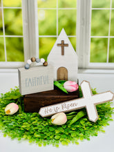 Load image into Gallery viewer, White 3D Church Cutout
