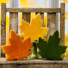 Load image into Gallery viewer, Flocked Maple Leaves
