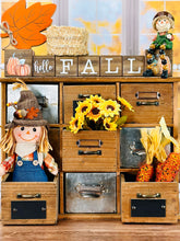 Load image into Gallery viewer, Harvest Beaded Leg Scarecrows
