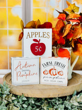 Load image into Gallery viewer, Harvest Block Sign
