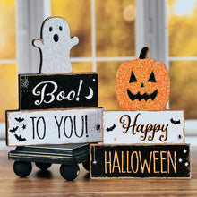 Load image into Gallery viewer, Halloween Stacked Signs
