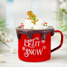 Load image into Gallery viewer, Let It Snow Gingerbread Mug
