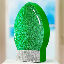 Load image into Gallery viewer, Green Christmas Light Bulb Sitter
