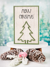 Load image into Gallery viewer, Merry Christmas Laser Cutout Sign

