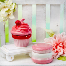 Load image into Gallery viewer, Cupcake Trinket Jar
