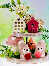 Load image into Gallery viewer, Burgundy Heart Cottage
