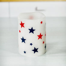 Load image into Gallery viewer, Star Timer Pillar Candles
