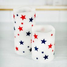 Load image into Gallery viewer, Star Timer Pillar Candles
