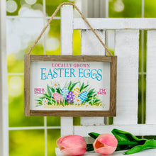 Load image into Gallery viewer, Easter Eggs Hanging Sign
