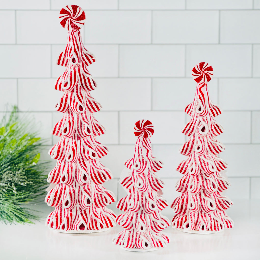 LED Peppermint Trees