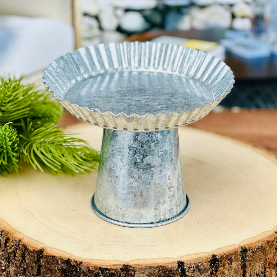 Vintage Tin Candle Risers