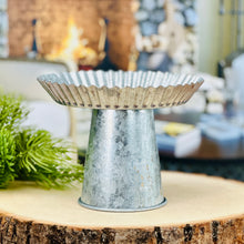 Load image into Gallery viewer, Vintage Tin Candle Risers
