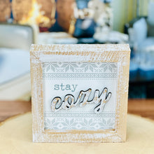 Load image into Gallery viewer, Stay Cozy Wood Sign
