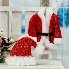 Load image into Gallery viewer, Glitter Santa Hat Block
