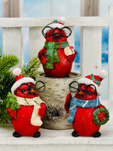 Load image into Gallery viewer, Christmas Cardinal With Glasses
