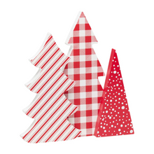 Load image into Gallery viewer, Red &amp; White Tree Trio
